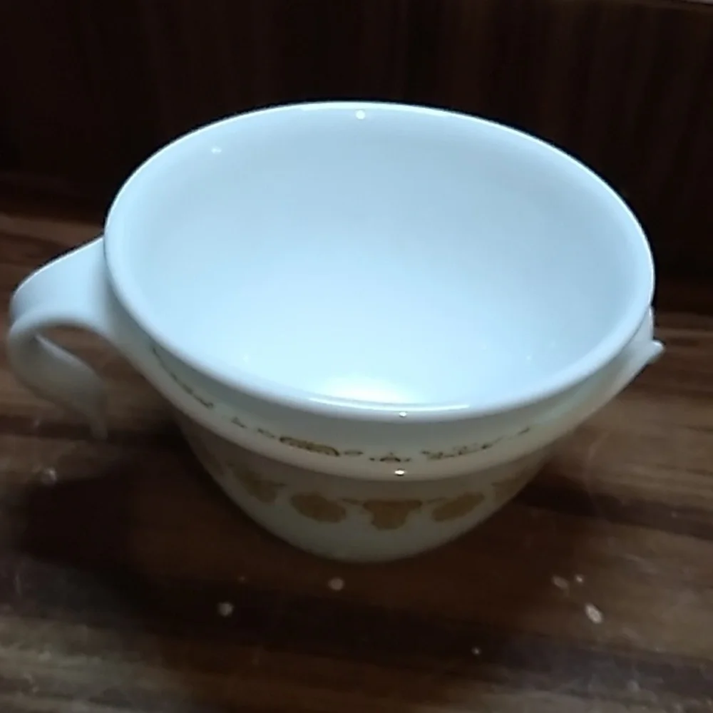 Vintage Corelle by Corning Butterfly 🦋 Gold creamer and sugar bowl